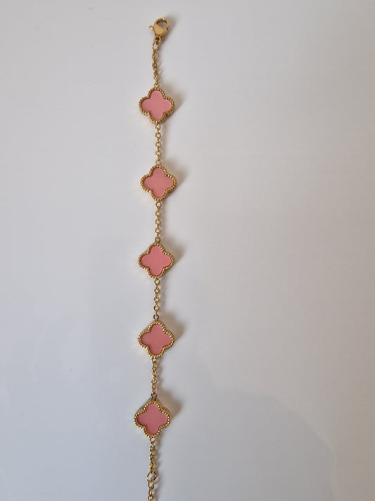 Pink Premium Charm Bracelet