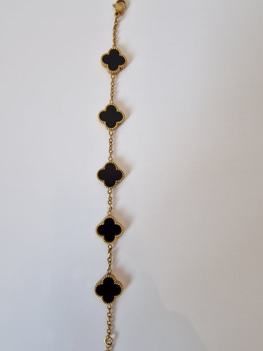 Black Premium Charm Bracelet