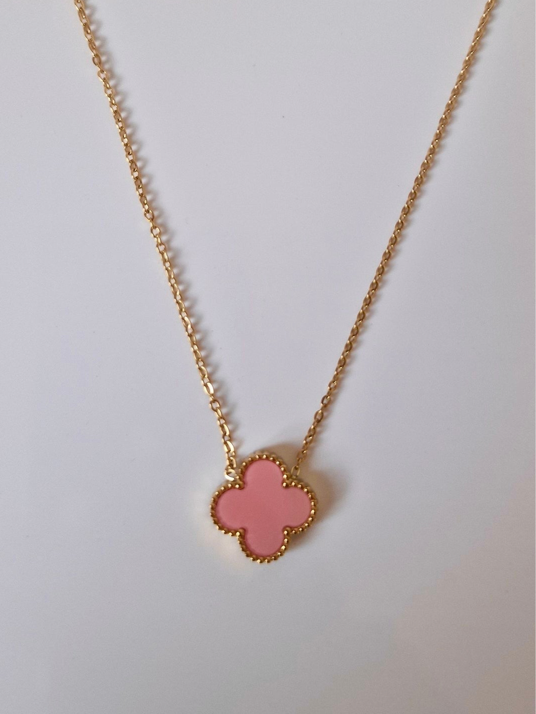 Pink Charm Necklace