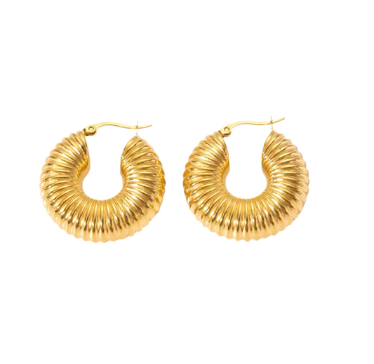 Kìana Hoop Earrings