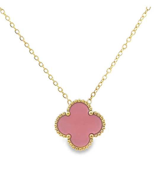 Pink Charm Necklace