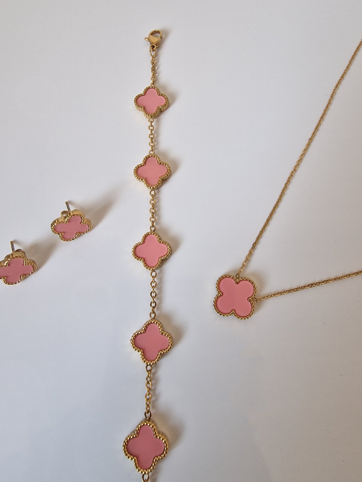 Pink Charm Necklace