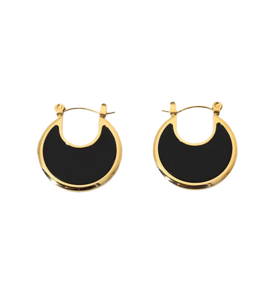 ELA Earrings (Black)