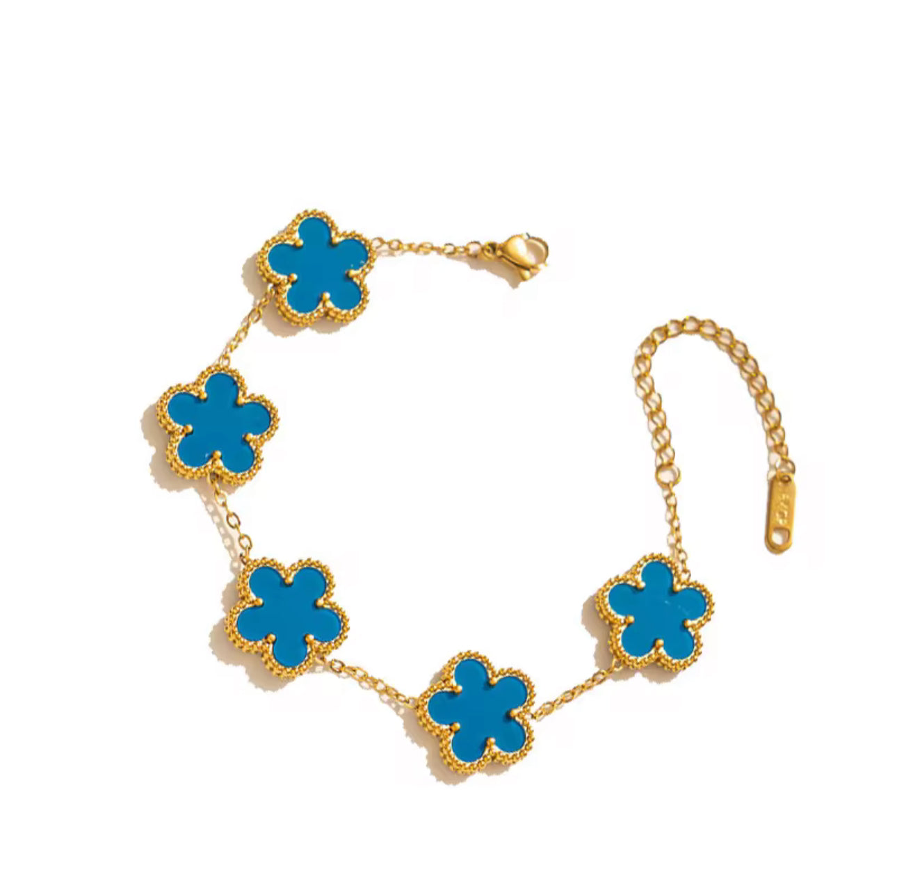 Blue Premium Charm Bracelet