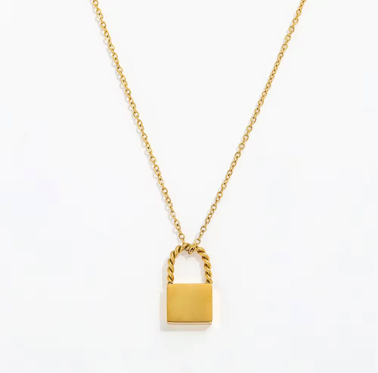 Padlock Necklace