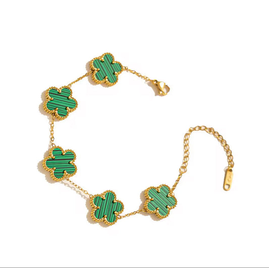 Green Premium Charm Bracelet