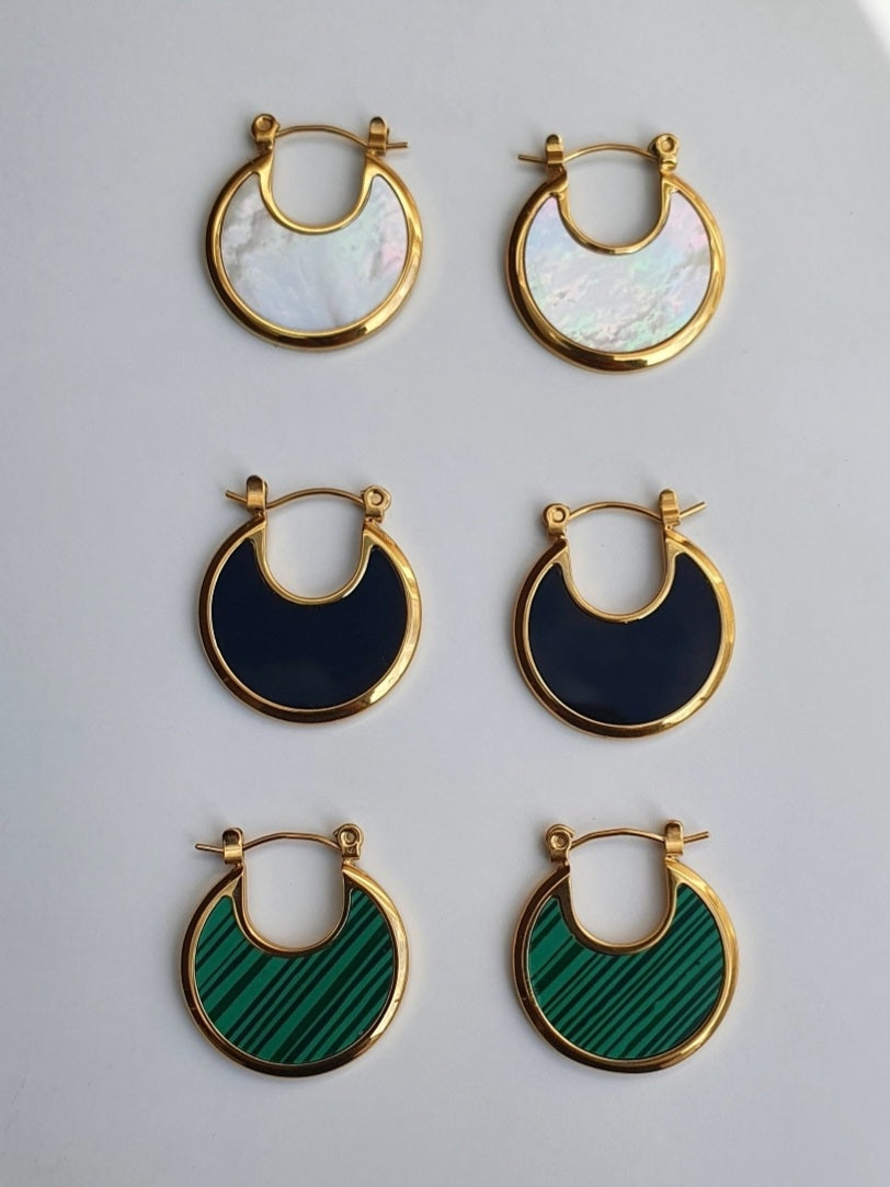 ELA Earrings (Black)