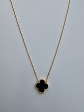 Load image into Gallery viewer, Black charm necklace
