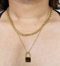 Load image into Gallery viewer, Padlock Necklace

