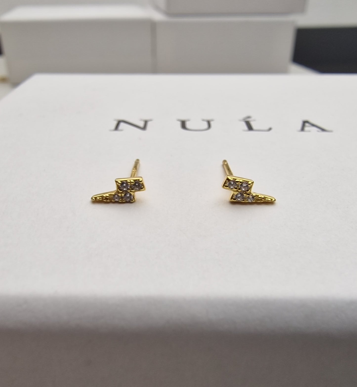 Lightning Stud Earrings