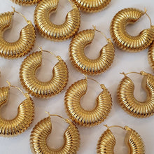Load image into Gallery viewer, Kìana Hoop Earrings
