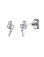 Load image into Gallery viewer, Lightning Stud Earrings
